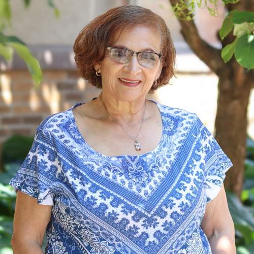 Amparo, UCC Senior Center Client