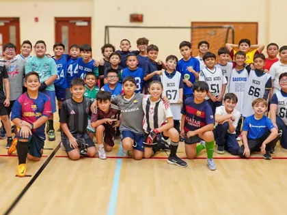 Boys Group Soccer Pic