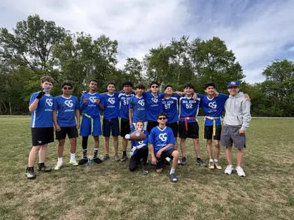 Middle School Boys Flag Football Team